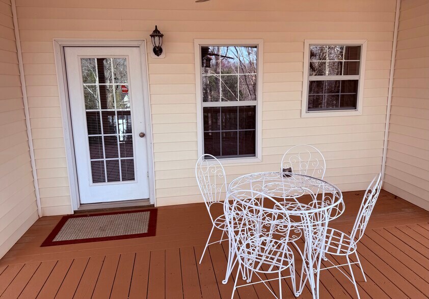 Deck and Second Entrance - 7218 Timber Trl