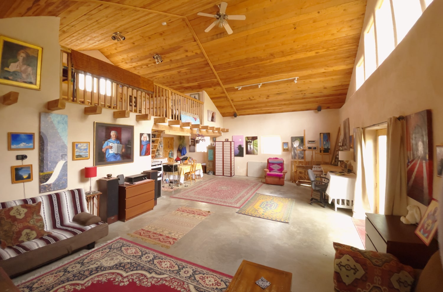Studio and Loft Interior - 223 Victor Court