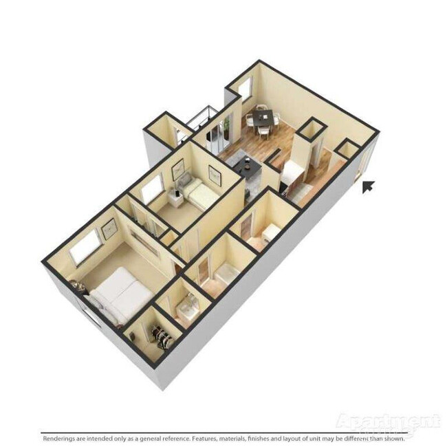 Floorplan - Falcon Pointe Apartments