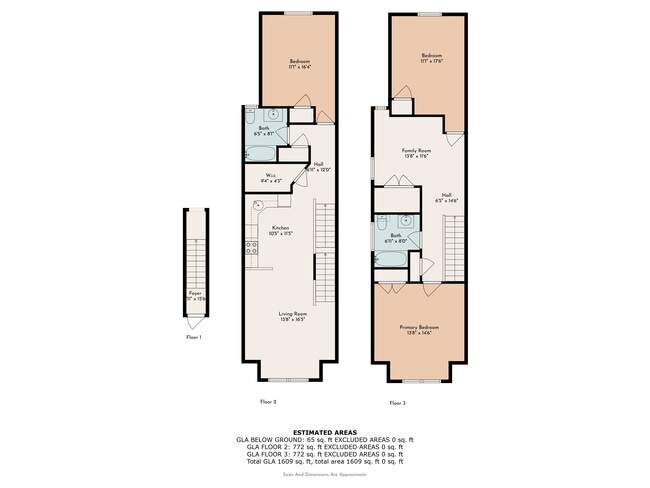 Floor Plan - All Floors - 2638 Federal St