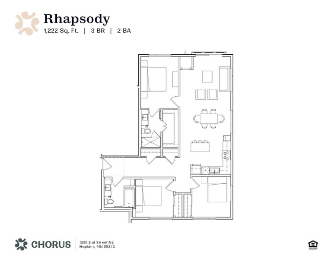 Floorplan - Chorus Apartments