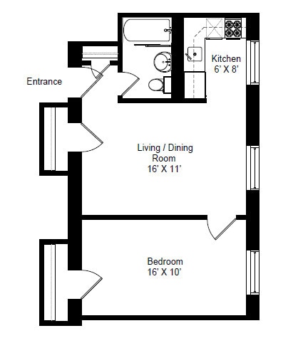 Floorplan - 620 W. Belmont
