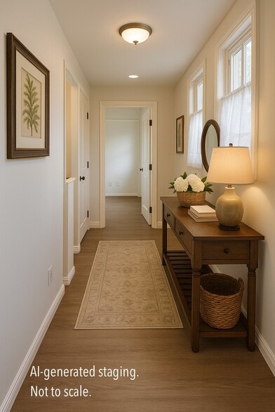 AI Virtual Staging - 631 S Glassell St