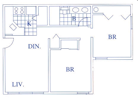 2BR/1BA - Celeron Square Apartments