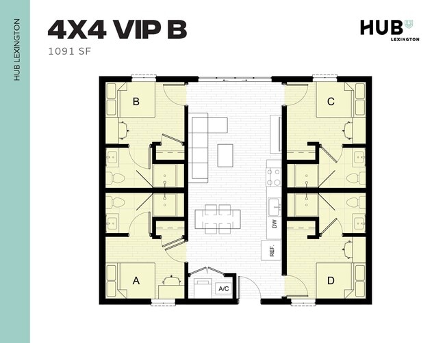 4x4 VIP B - Hub Lexington Upper