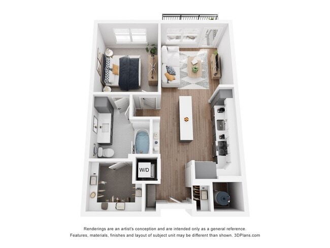 Floorplan - Vance at Bishop Union