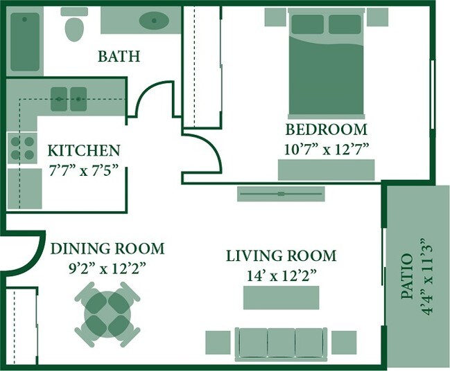 Floorplan - Twin Pines