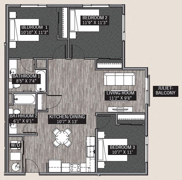 Floorplan - Central Park II & III