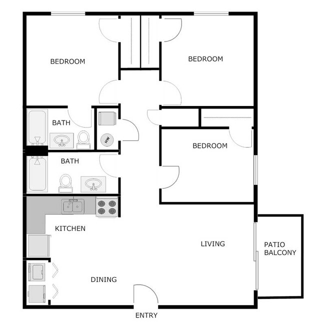 Floorplan - CAMBRIDGE POINTE