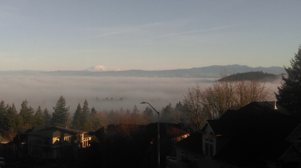 Fog down below - 11942 SE Lexington St