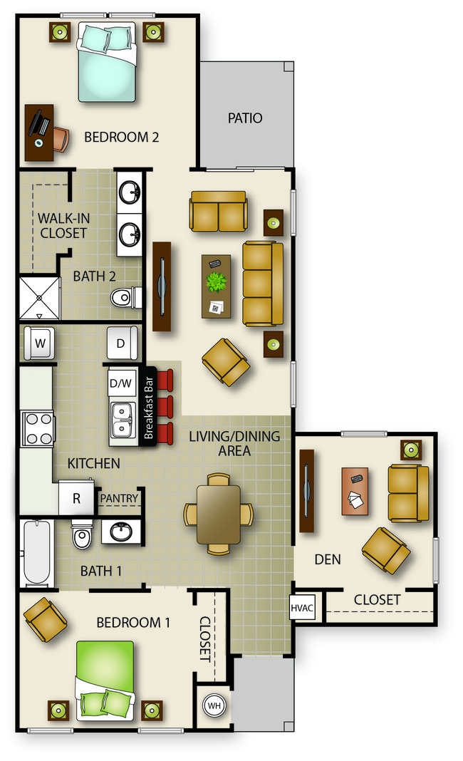 Floorplan - Saxon Cove Senior Living