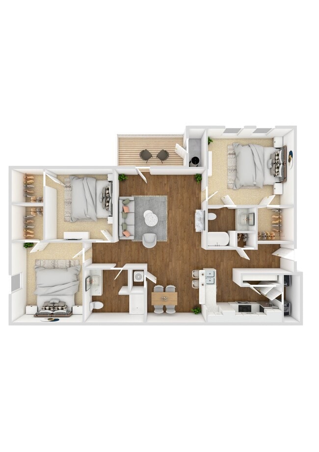 Floorplan - The Madison Apartment Homes