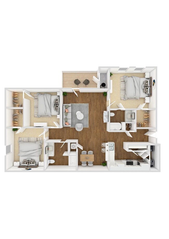 Floorplan - The Madison of Tyler Apartment Homes