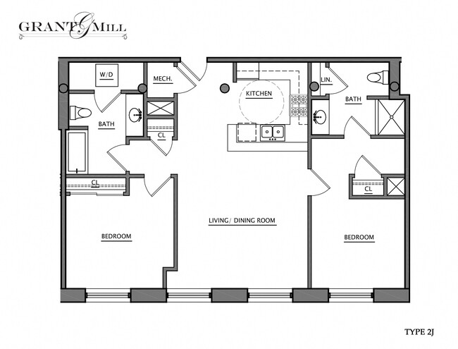Floorplan - Grant Mill