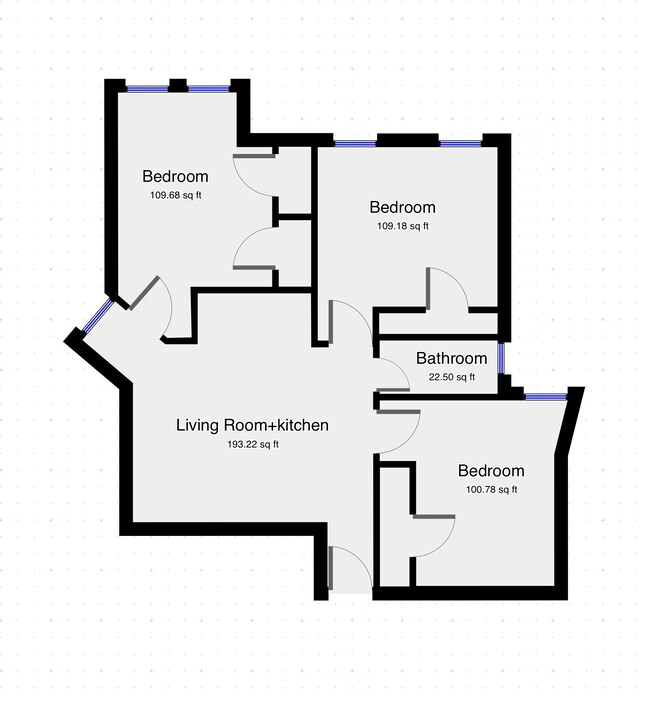 Floorplan - 100 Audubon Avenue