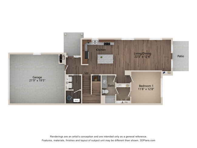 Floorplan - Devil's Lake Townhomes