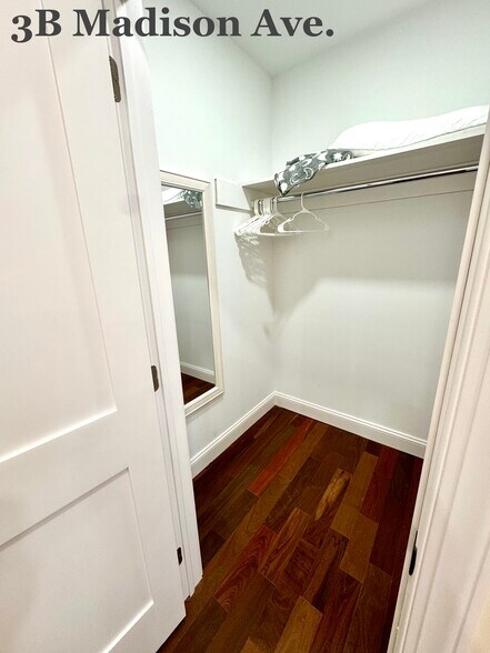 Walk-in closet - 1906 Madison Ave