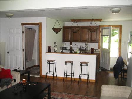 Galley style kitchen w dw - 301 Shore Road