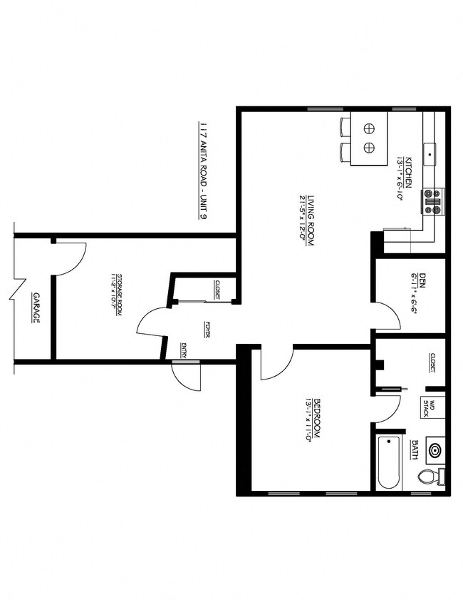 Floorplan - Anita Road Apartments