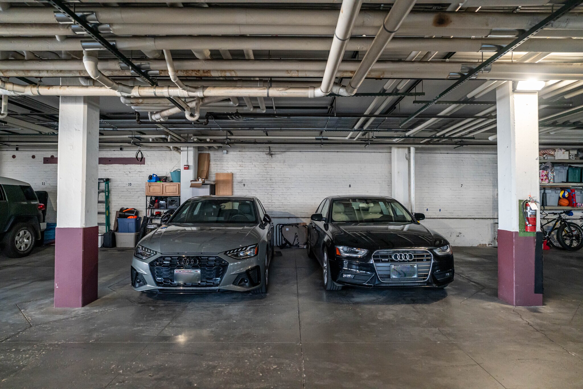 2 Indoor Parking Spaces - 215 W Maple St