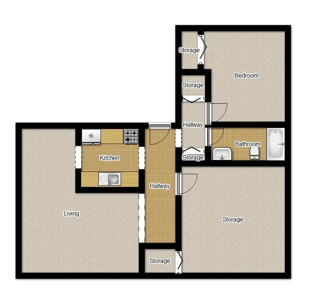 2BR/1BA - Riverwood II