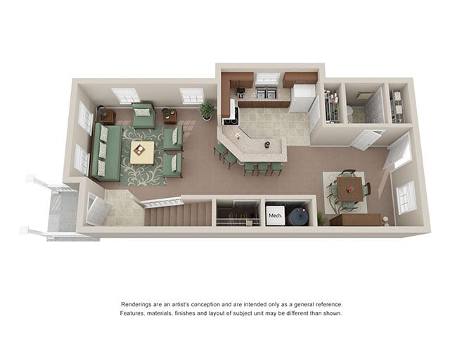 Floorplan - Ashley Midtown