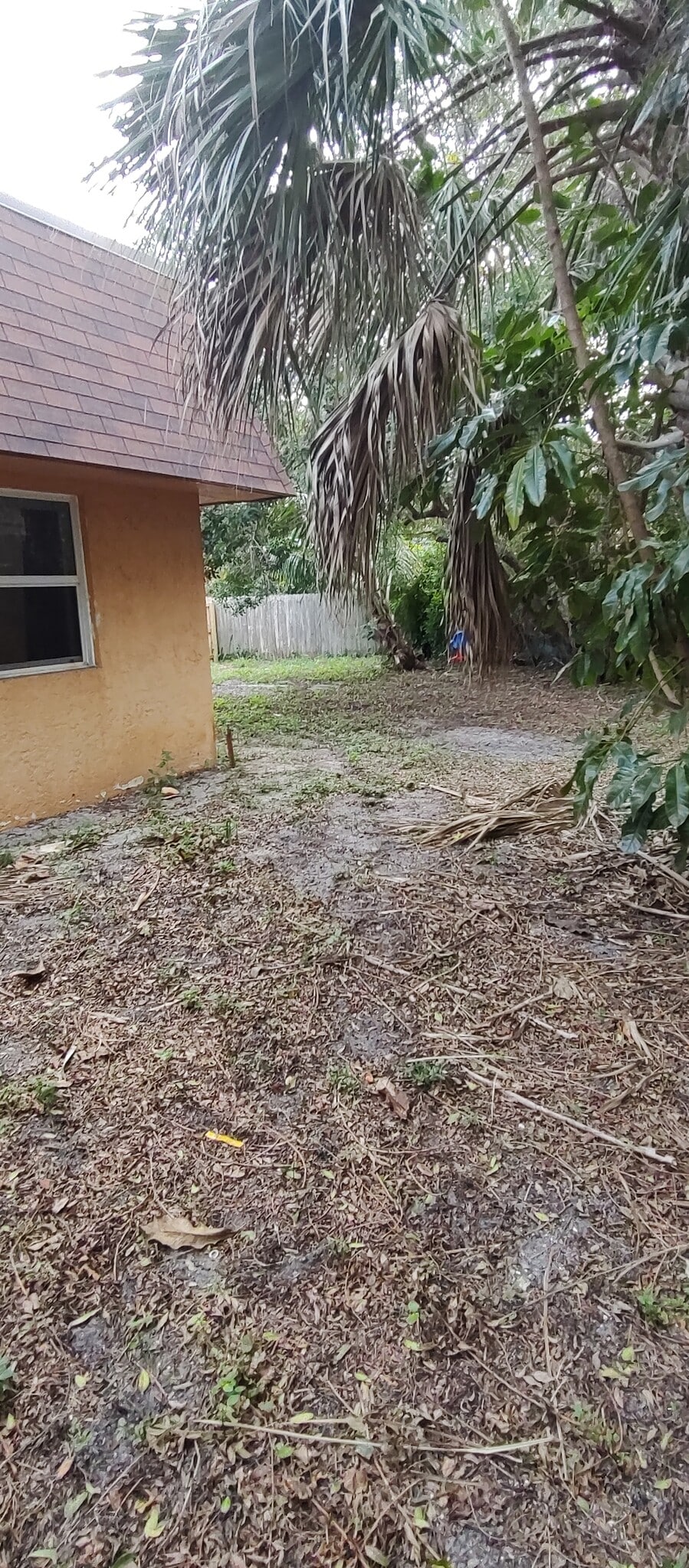 The yard wraps around your entire apartment - 12126 Gibbs Rd