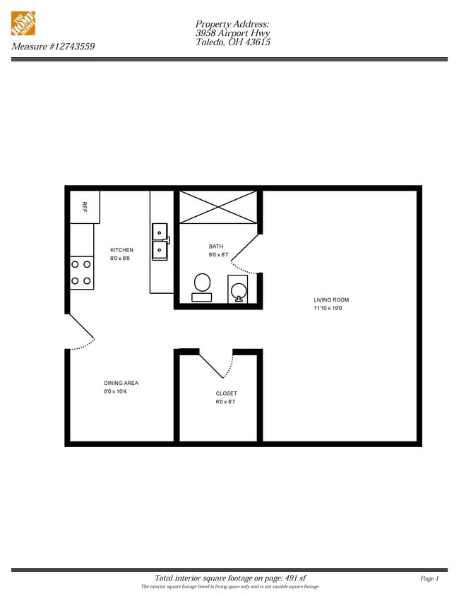 Floorplan - Airport Manor