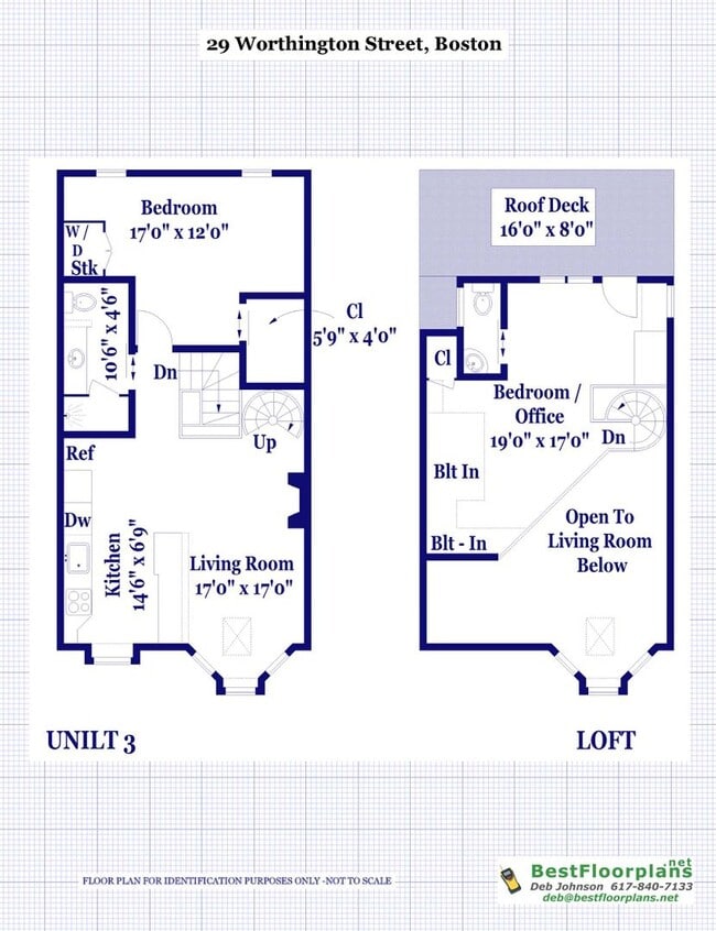 Building Photo - 1 bed 1.5 bath with roof deck, no undergrads, central air, W/D in unit