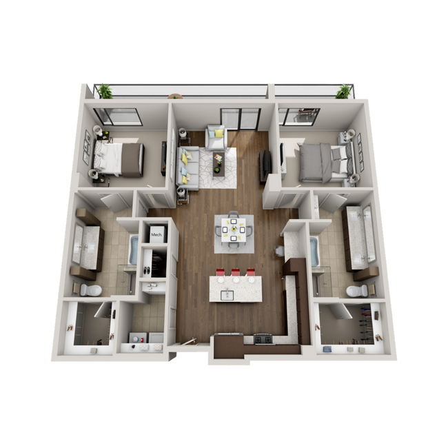 B6 floor plan - Hayworth