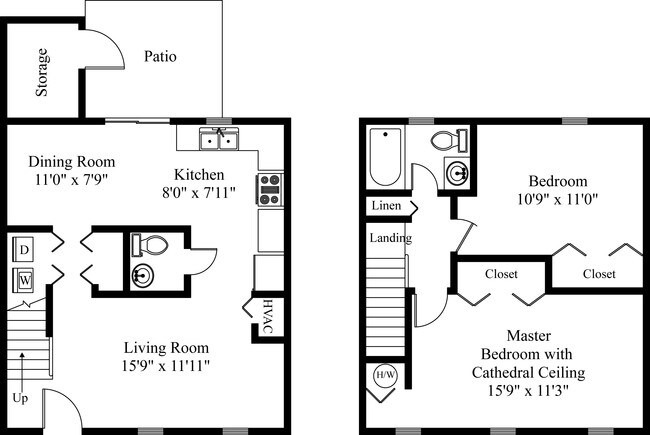 Floorplan - Rockledge Townhomes