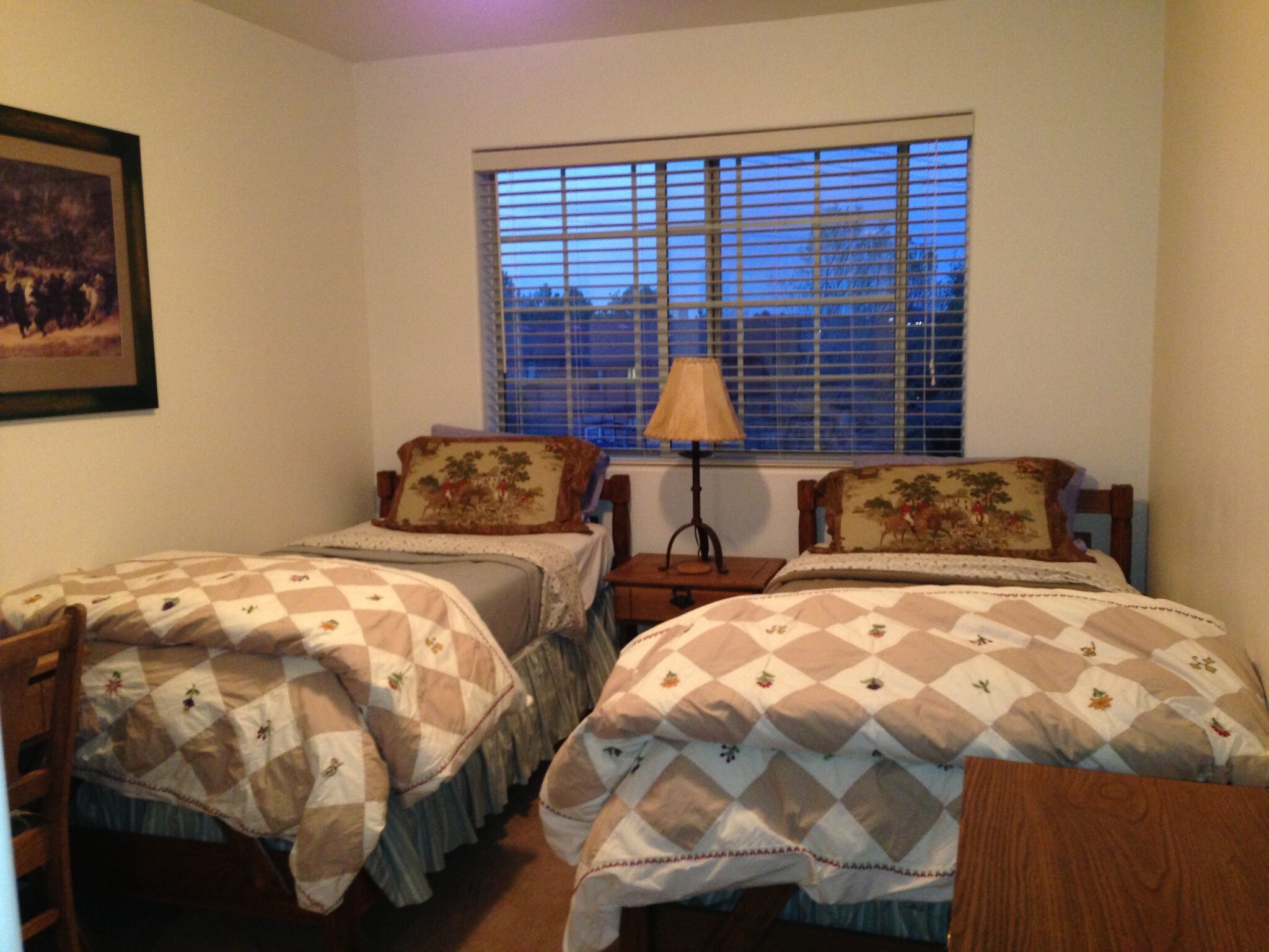 Guest Room with Twin Beds - 4190 E Village Cir