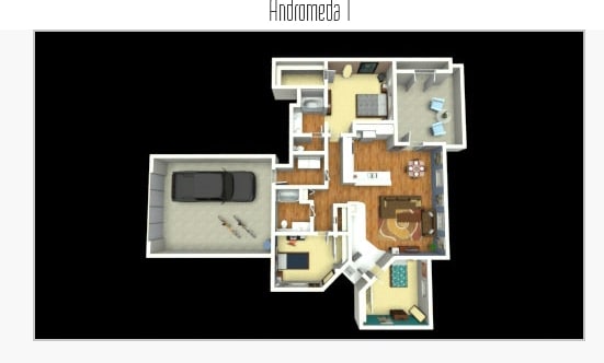 Andromeda 1 - Creek View Condominium Rentals