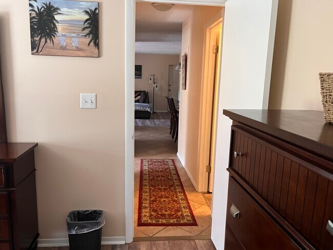 Hallway from Master BR - 4220 Crystal Ct