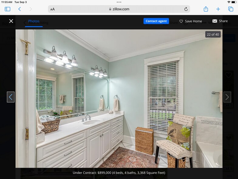MB bathroom - 15 Morven Ln