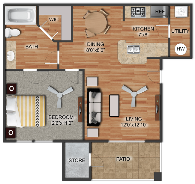 Floorplan - Southpoint Villas