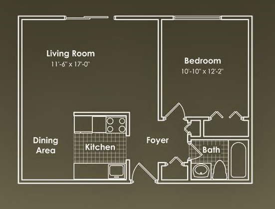 1BR/1BA - Indian Hills Senior Community