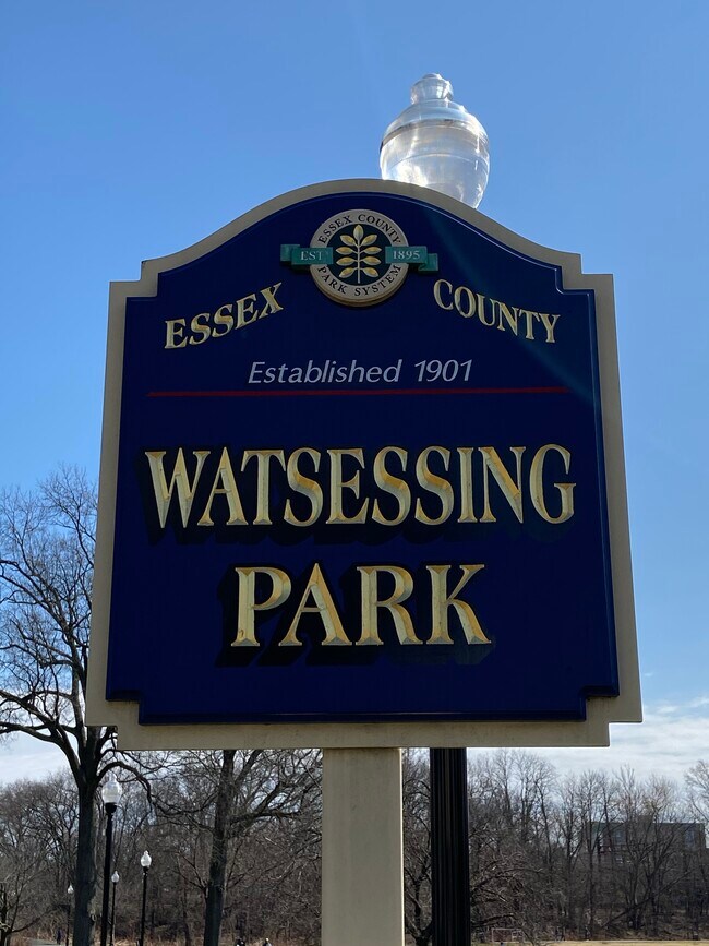 Watsessing Park Across the Street - 174 Glenwood Ave