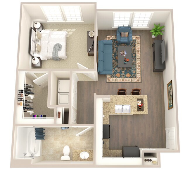 Floorplan - The Provision at North Valentine