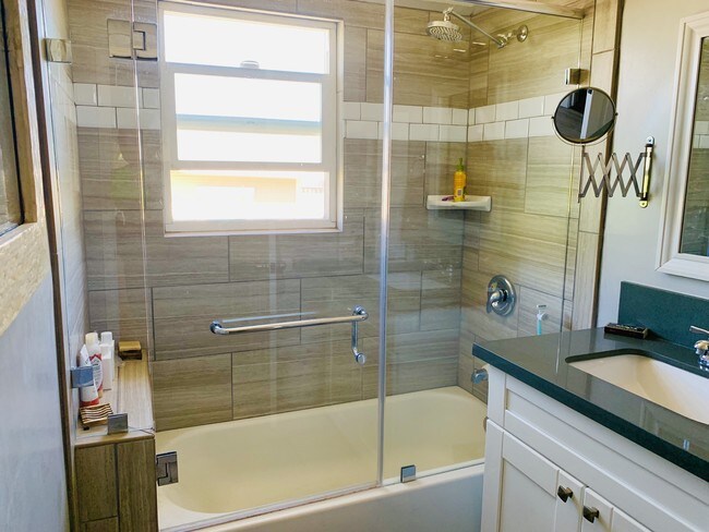 Bathroom Shower and Sink 2nd View - 4910 Monte Vista St