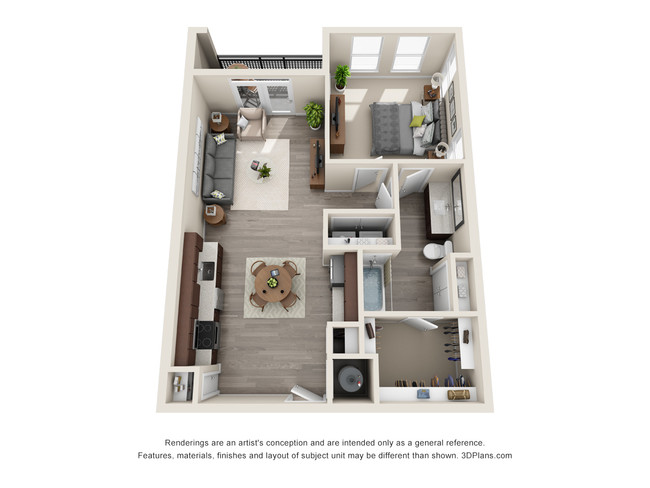 Floorplan - The Baldwin at St. Paul Square