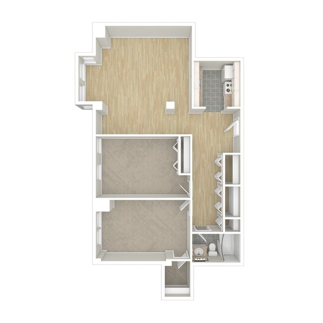 Floorplan - Langham Court Apartments