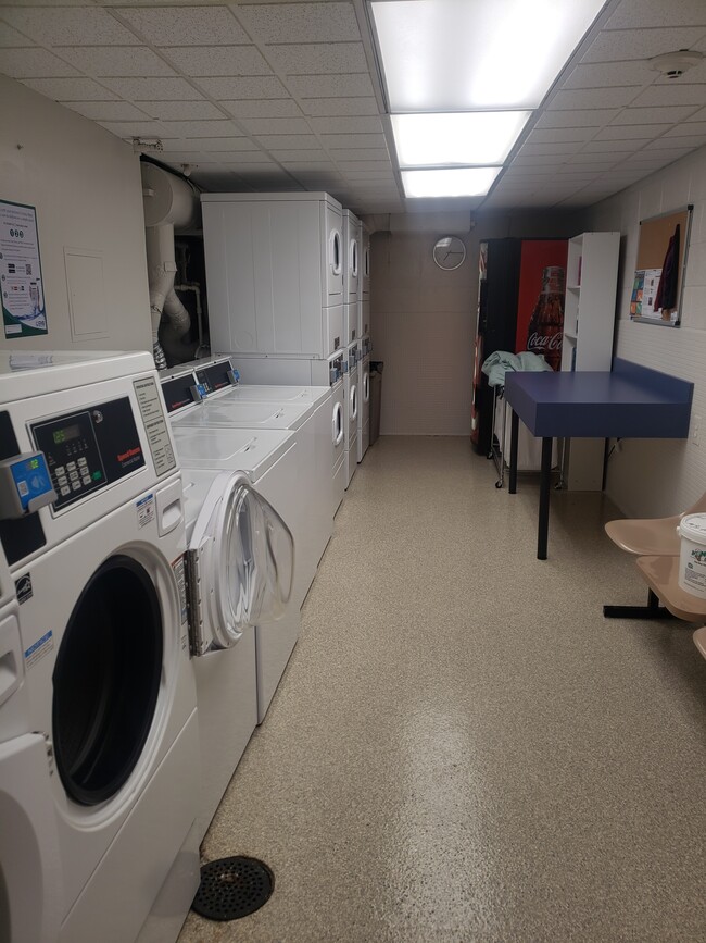 Laundry room in basement of West Tower (elevator accessible) - 490 M St SW