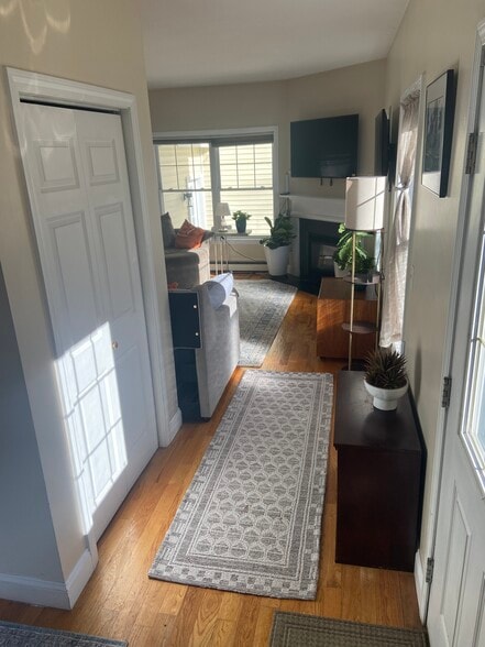 hallway to living room - 18 Scamman St