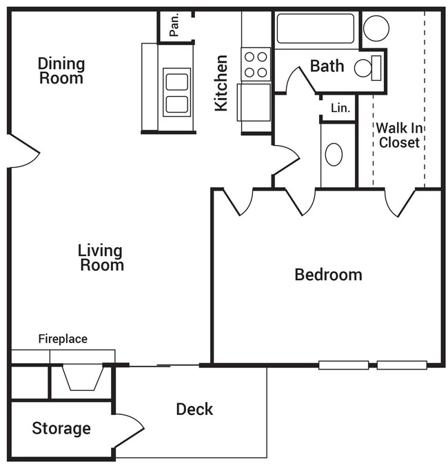 Floorplan - Copper Mill Apartments