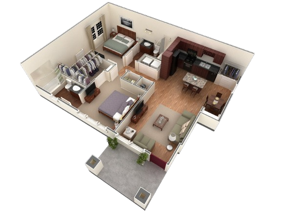 Floorplan - Springs at Egan Drive