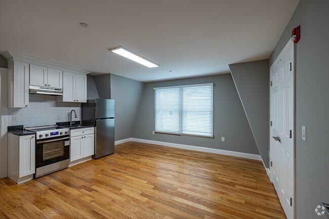 Studio - 400SF - Unit 3 - Kitchen, Living Room, Bedroom - 57 Peters Place