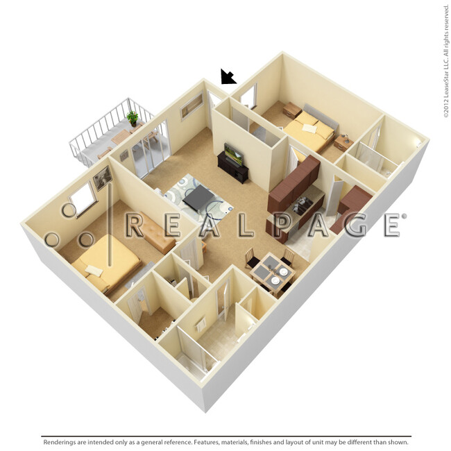 Floorplan - Tamarind Bay Apartments