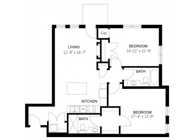 Floorplan - Siena Apartment Homes