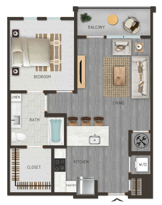 Floorplan - Mariposa Lofts